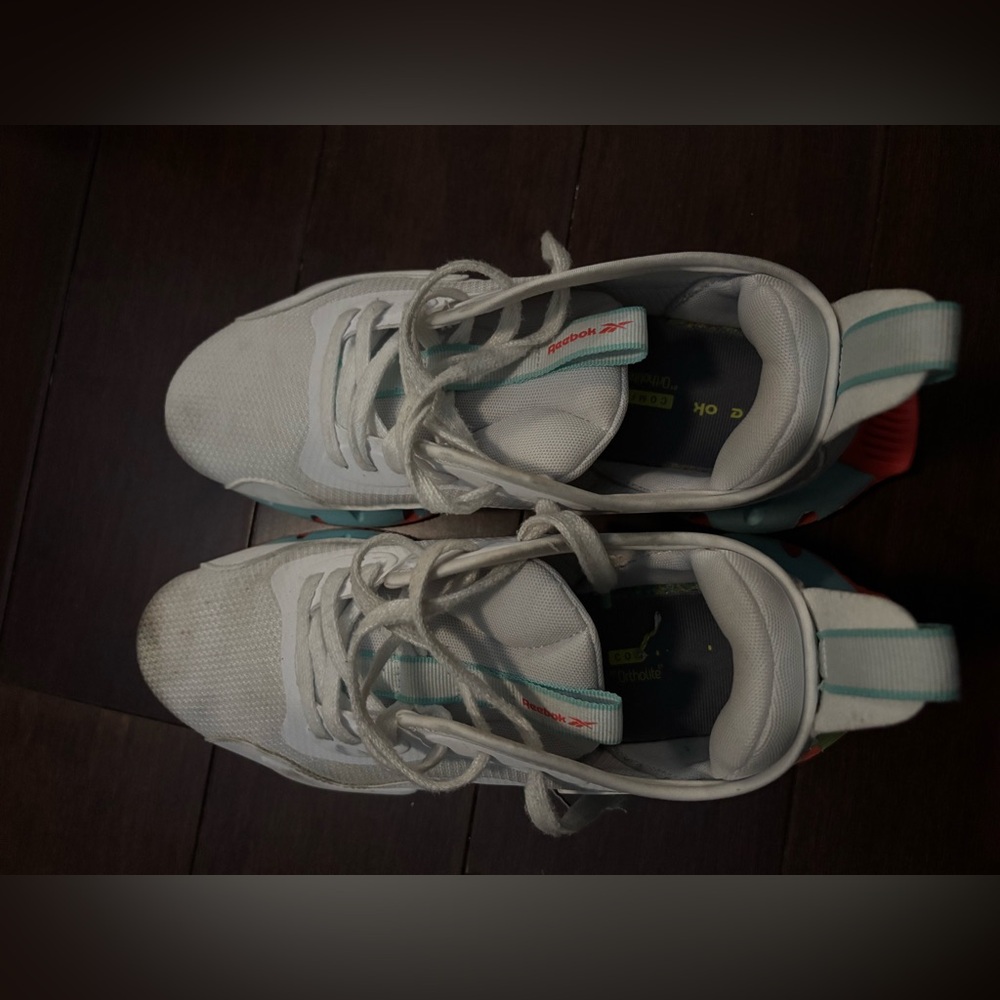 Reebok ZigTech White Sneakers in size 9.5 - Picture 8 of 8